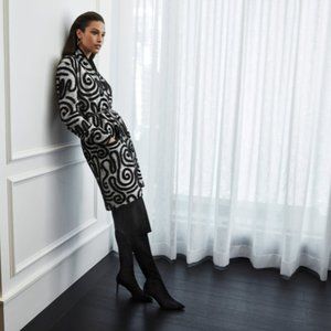 Cashmere like Knitted Topper